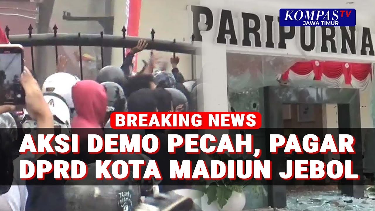 Demo di DPRD Madiun: Aksi Massa Tuntut Transparasi Kasus Ojol & Pengesahan UU Perampasan Aset!