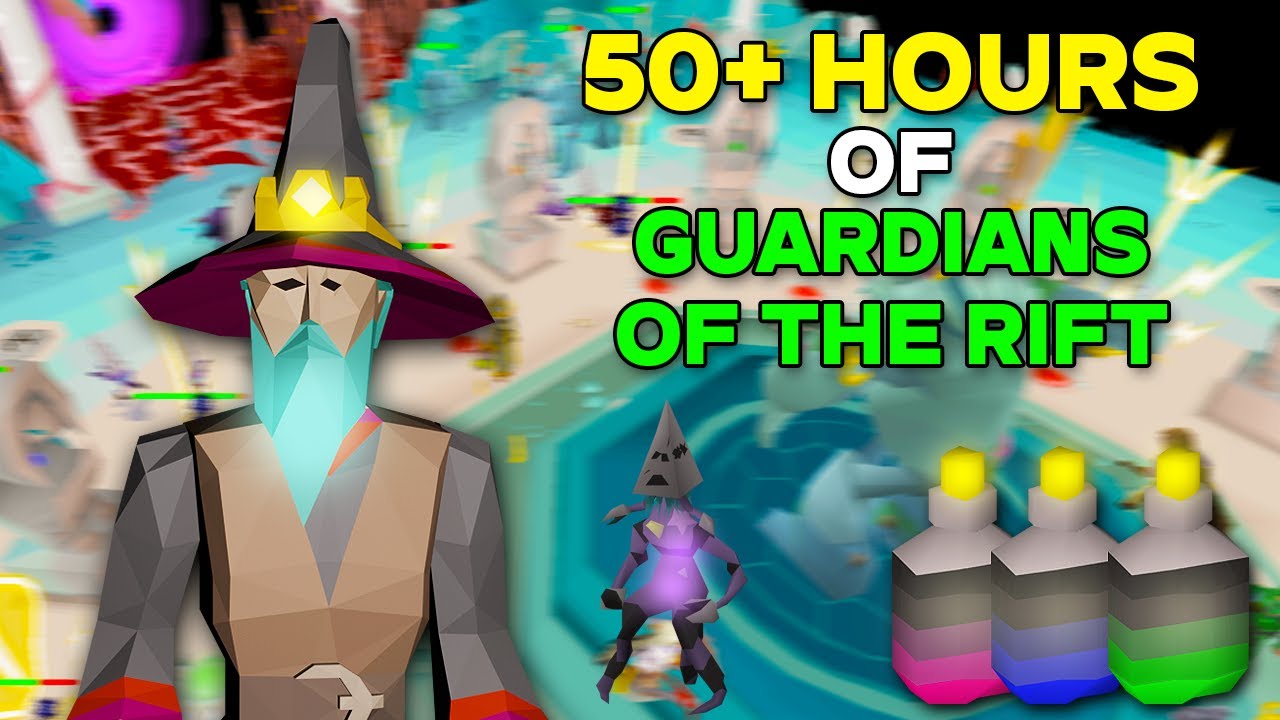 Добыча с 50+ часов в Guardians of the Rift в OSRS! (1250+ поисков)