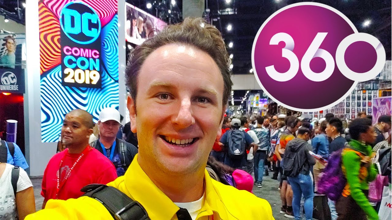San Diego Comic Con 2019 Exhibit Hall Tour in 360&deg; Video
