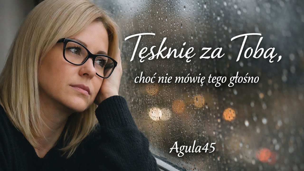 Tęsknię za Tobą, choć nie mówię tego głośno- Tekst.Agula45🎧Czy można tęsknić za kimś przez wieleLAT?