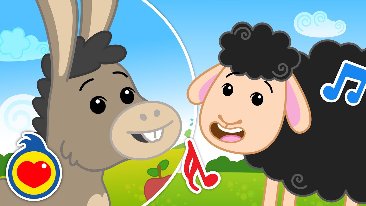 A Mi Burro - Y Las Mejores Canciones Infantiles de Animales de Granja (120 Min) ♫ Plim Plim