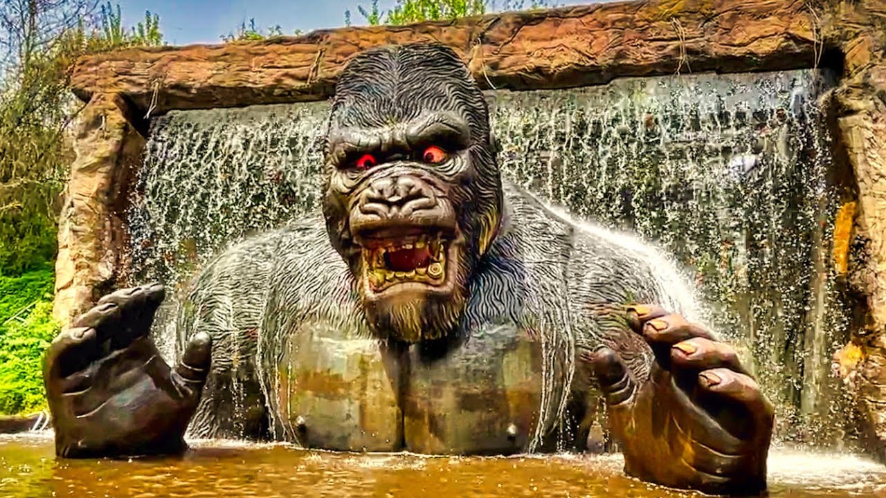 Aqua Safari - Onride POV - Serengeti-Park 2021 | Bootsfahrt zu King Kong