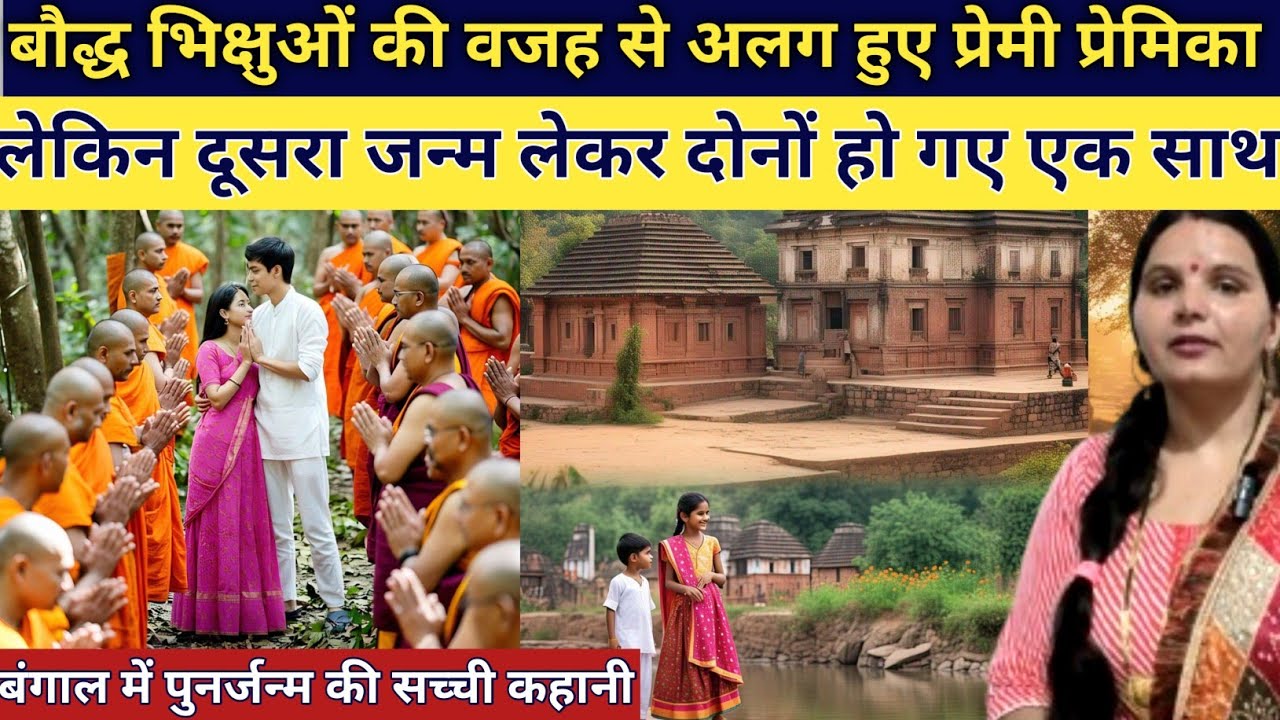 बौद्ध भिक्षु की वजह से अलग हुए प्रेमी प्रेमिका लेकिन दूसरा जन्म लेकर हो जाते हैं एक love story