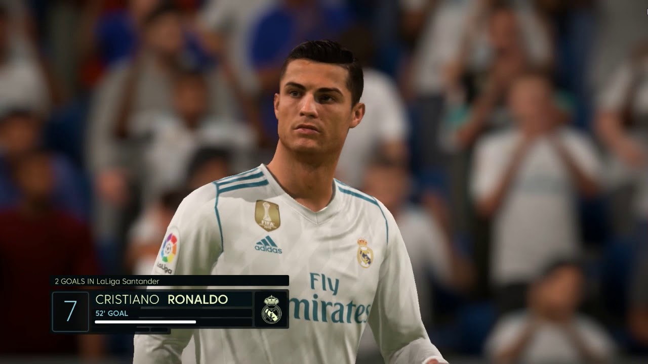 Fifa 18 Intro Gameplay - Real Madrid vs Atletico Madrid (Cristiano Ronaldo)