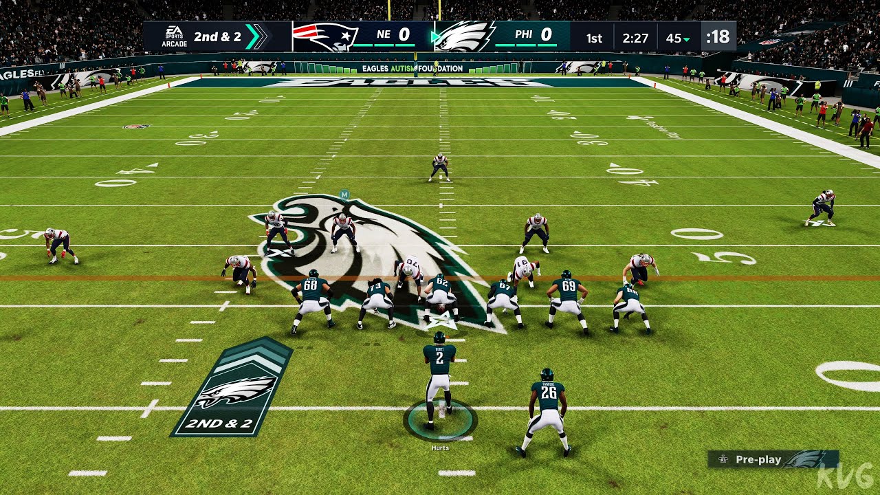 Madden NFL 21 - New England Patriots vs Philadelphia Eagles - Gameplay (PS5 UHD) [4K60FPS]