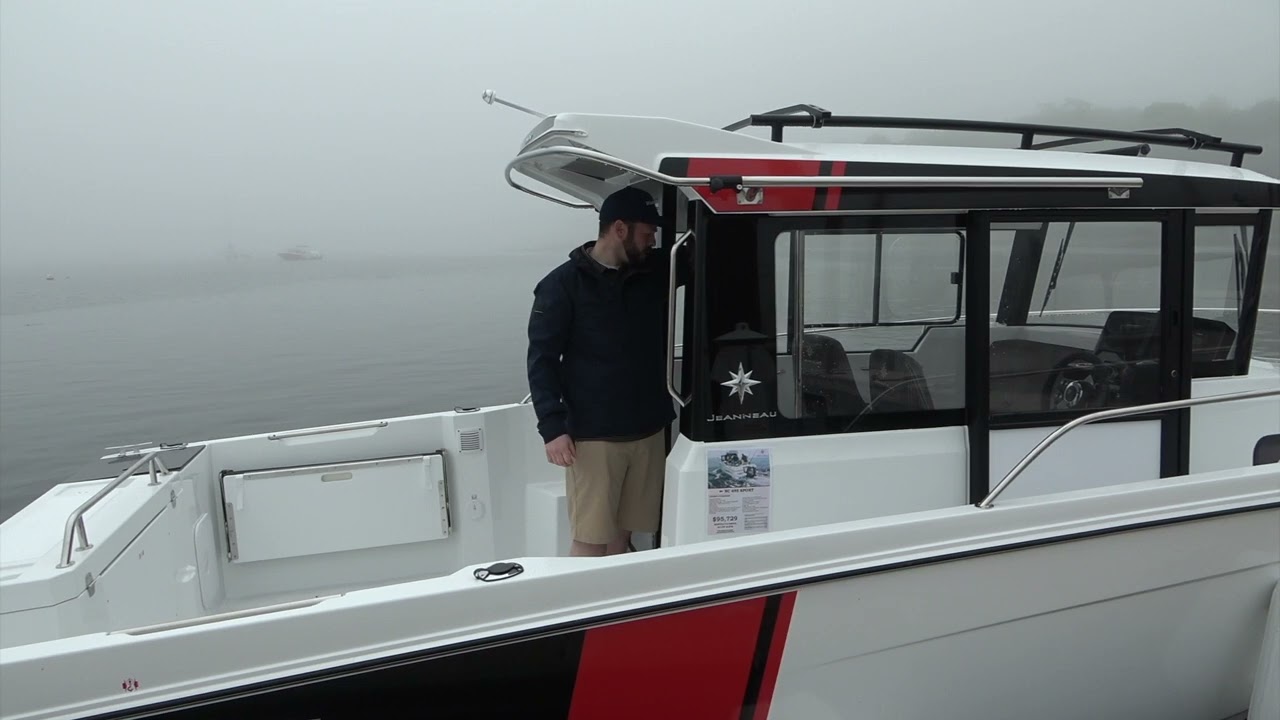 2022 JEANNEAU NC695 SPORT OVERVIEW WITH JEREMY EVERETT OF HAMLIN'S MARINE IN BELFAST, MAINE