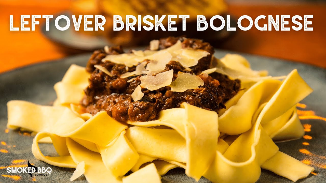 Leftover Brisket Bolognese: Use Your Leftover BBQ Brisket