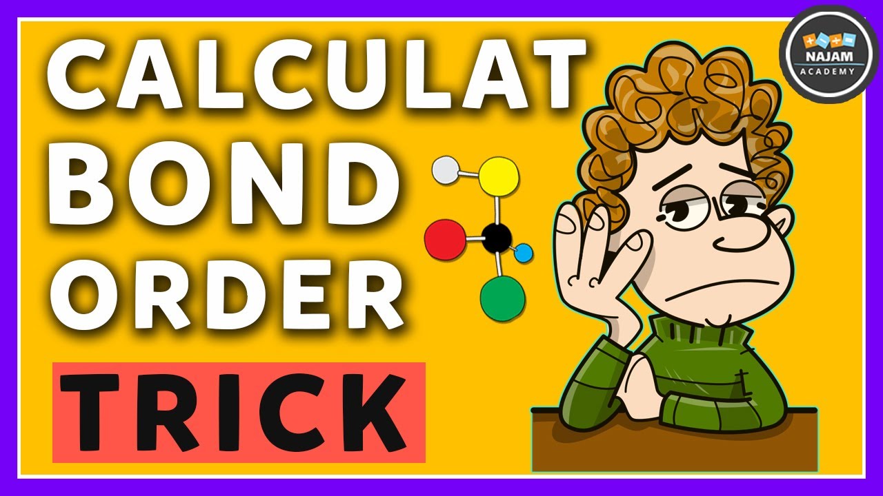 How to Calculate Bond Order? Easy Trick