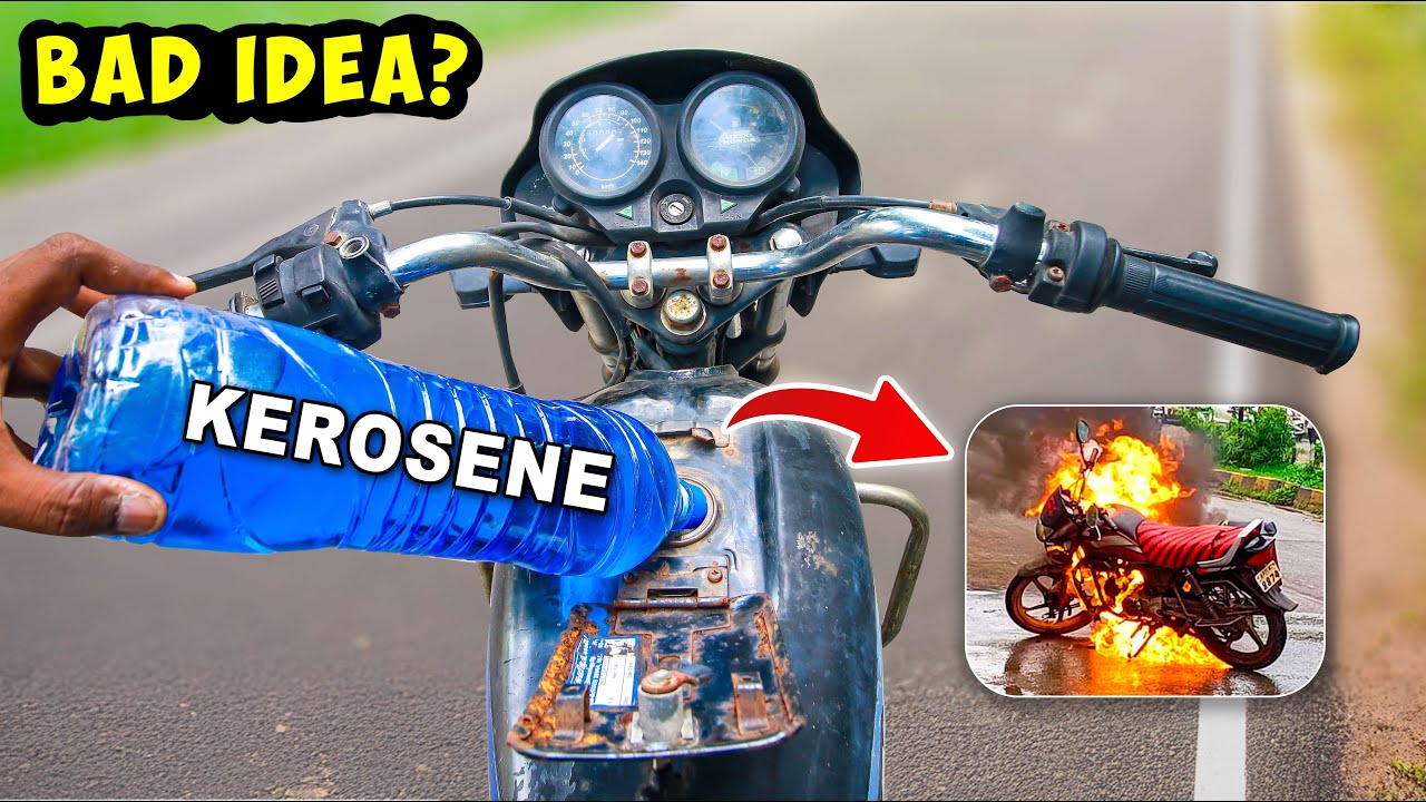 I Put Kerosene in My Bike.., Here's What Happened | Mad Brothers