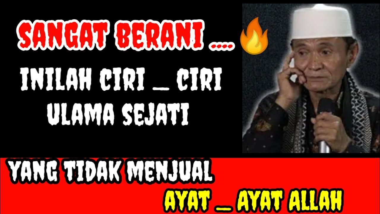 Buya Syakur ⚠️ Sindir Keras Pendakwah Berbayar & Komersial