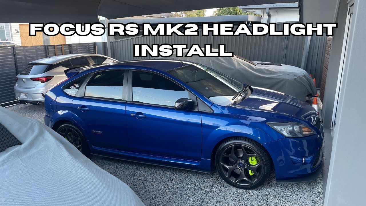 Ford Focus MK2 ST / XR5 Turbo RS Headlight Install 💡