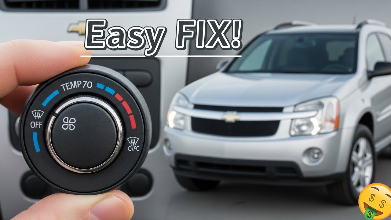 Как заменить панель управления отопителем и кондиционером | Chevy Equinox и Pontiac Torrent (2005...