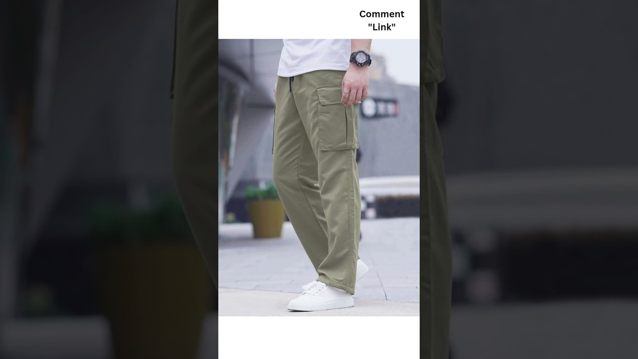 Best Cotton Cargo Pants for Men | Loose Fit, Stylish & Comfy | Must-Have Casual Wear 2025