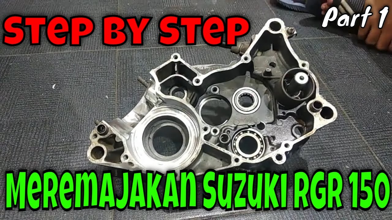 Modif Mesin Suzuki RGR 150 jadi G4L4K - Part 1