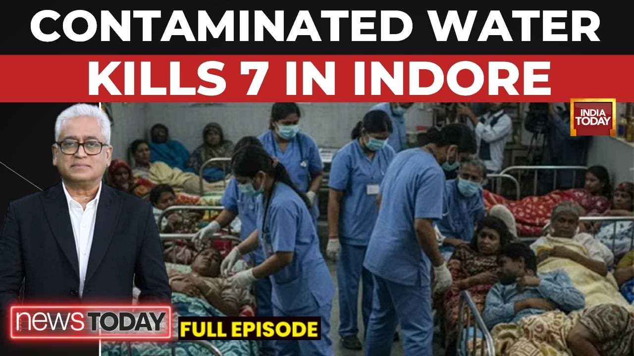 NewsToday With Rajdeep Sardesai: 7 Dead In Indore Water Horror | Gig Workers Strike | New Year 2026