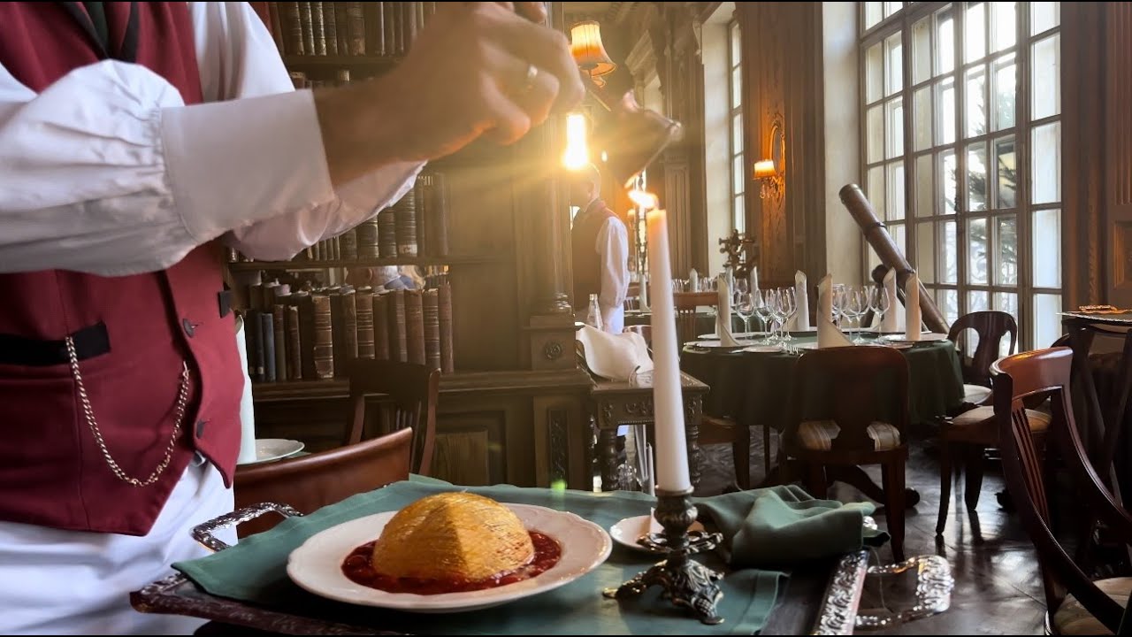 Moskova Kafe Puşkin | Café Pushkin Moscow   [4K]