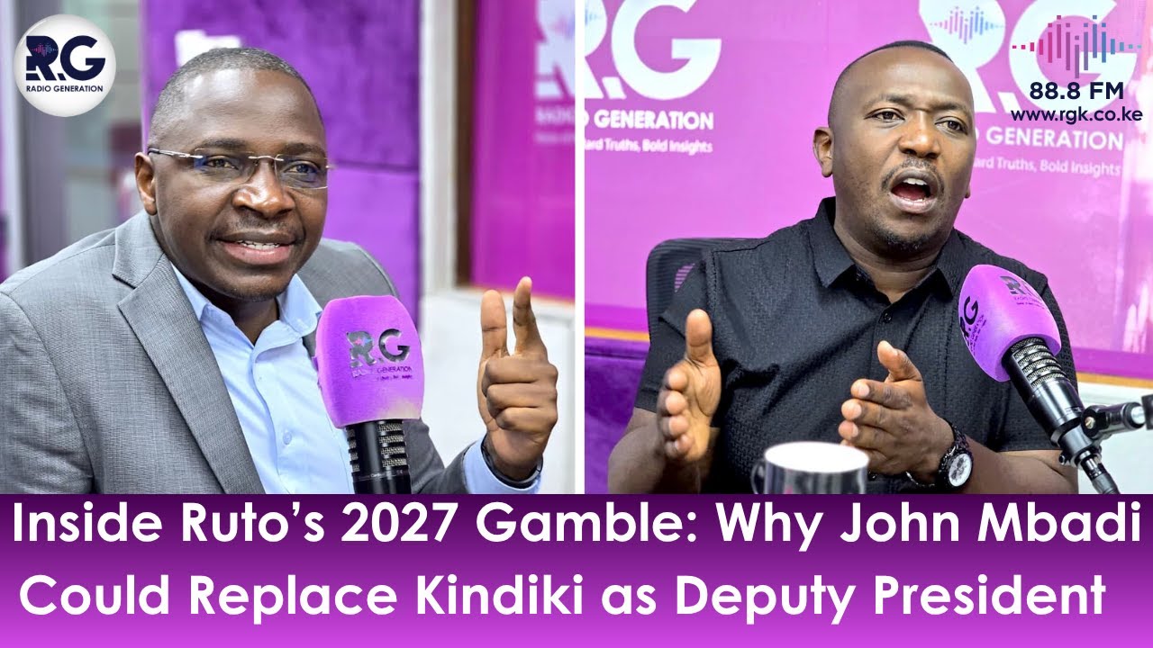 Inside Ruto’s 2027 Gamble: Why John Mbadi Could Replace Kindiki as Deputy President