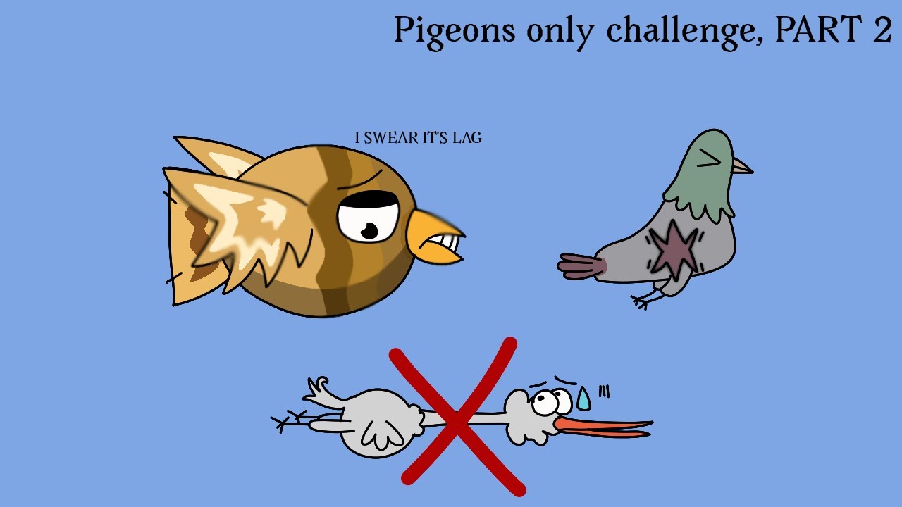 Only pigeons challenge // PART 2 // EvoWorld.io