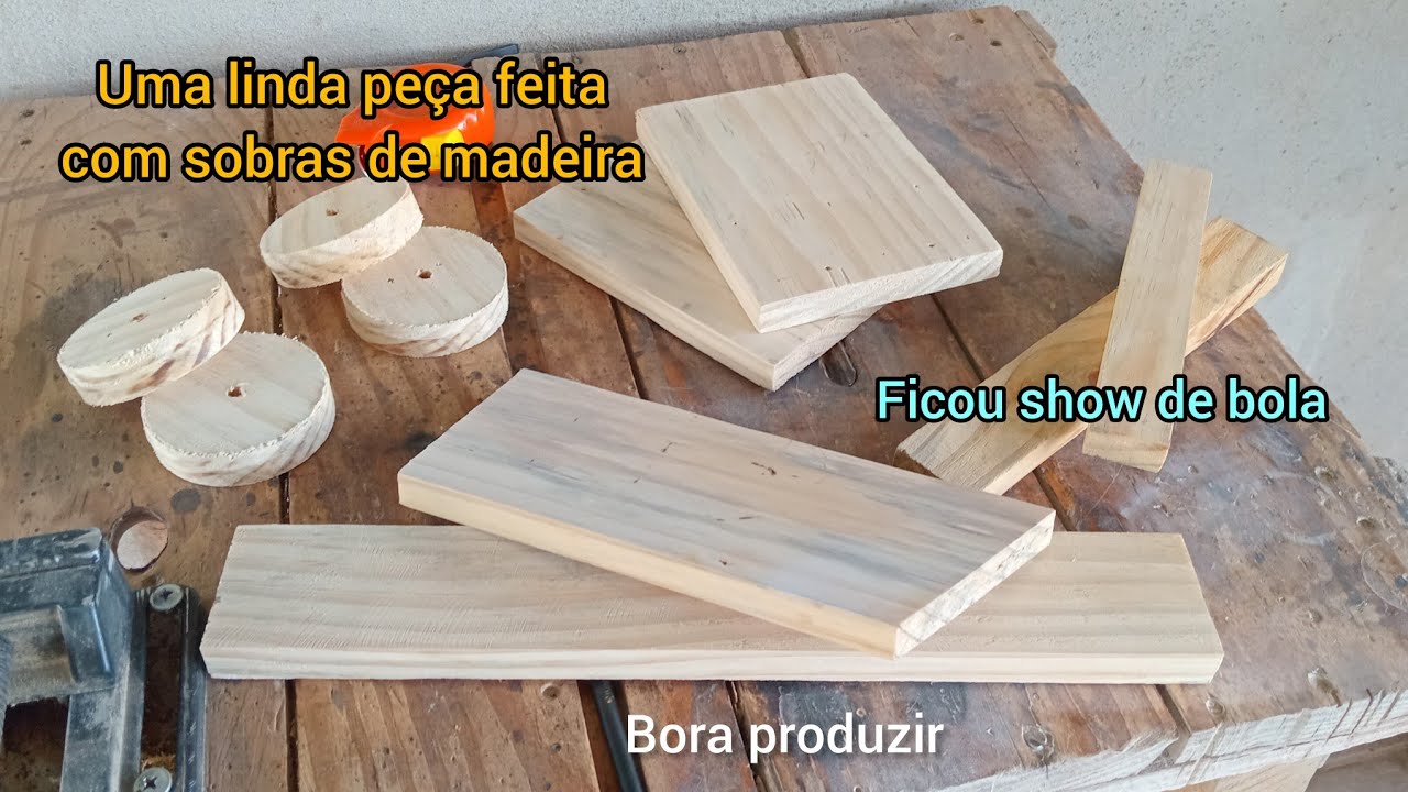 Como fazer uma renda extra fazendo artesanato com madeira simples e fácil, linda carriola de madeira