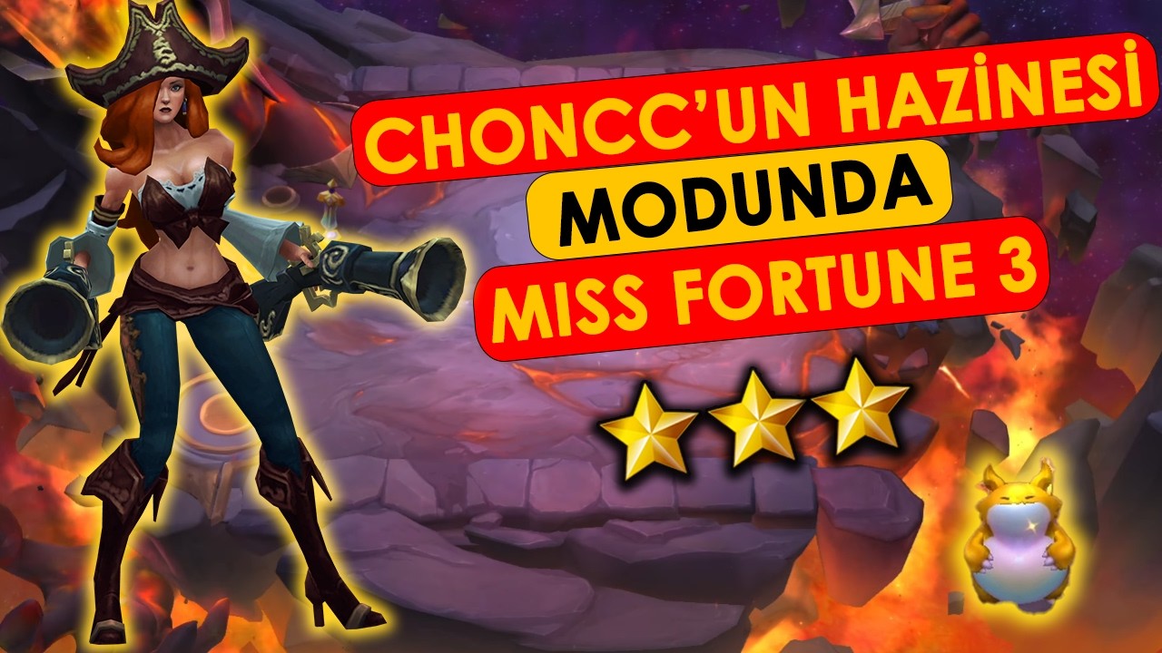 Chonnc'un Hazinesi Modunda Miss Fortune 3 ⭐⭐⭐ | TFT Set 16