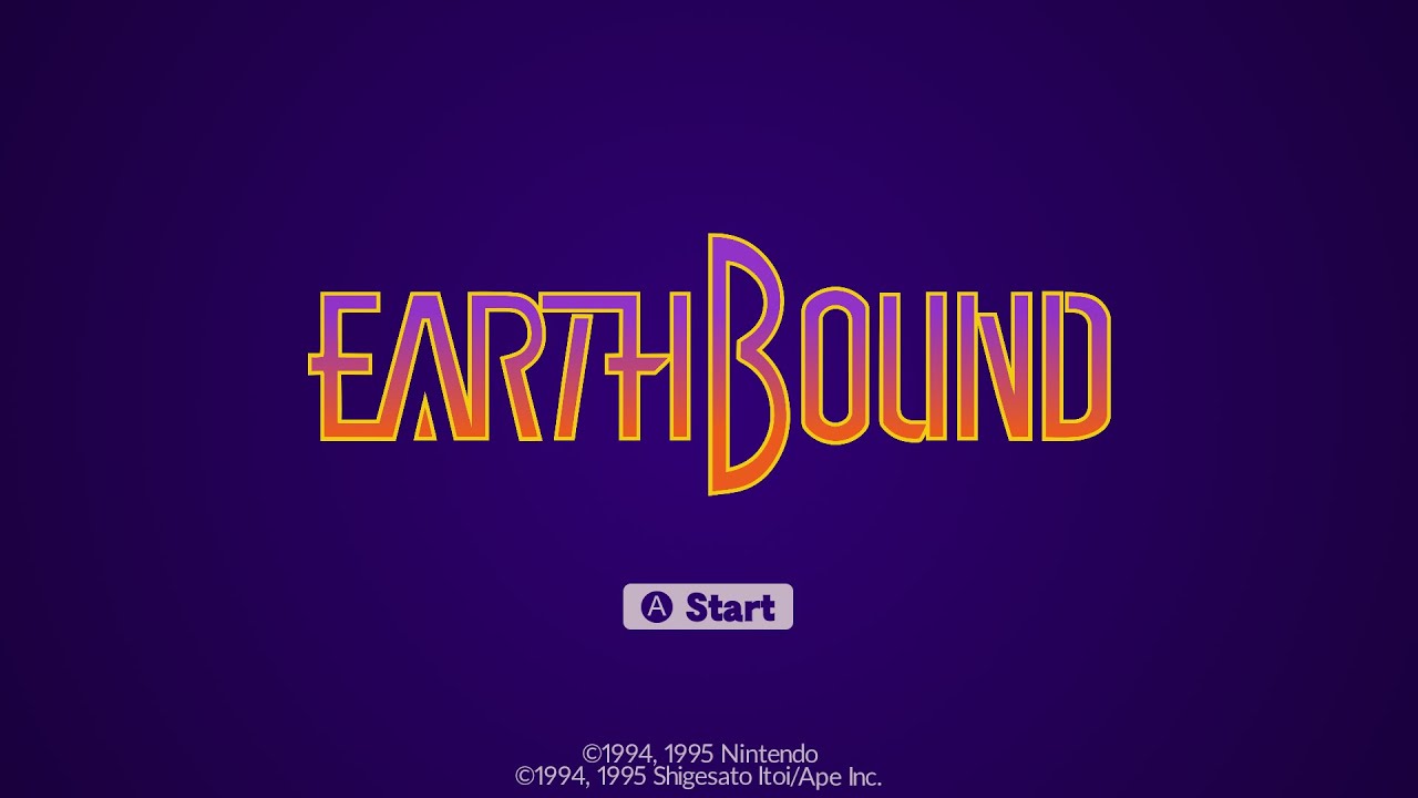 Earthbound Title Screen remade!