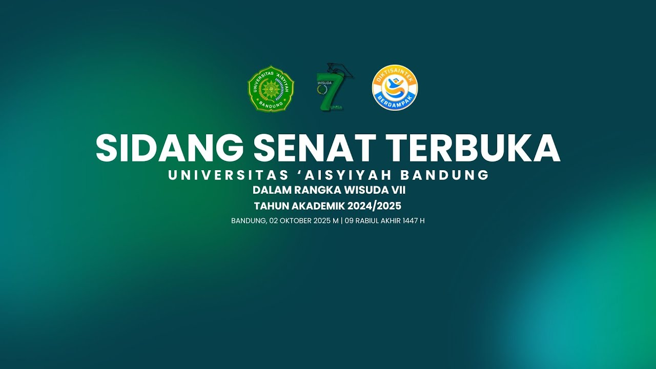 WISUDA 7 UNISA BANDUNG TAHUN AKADEMIK 2024/2025