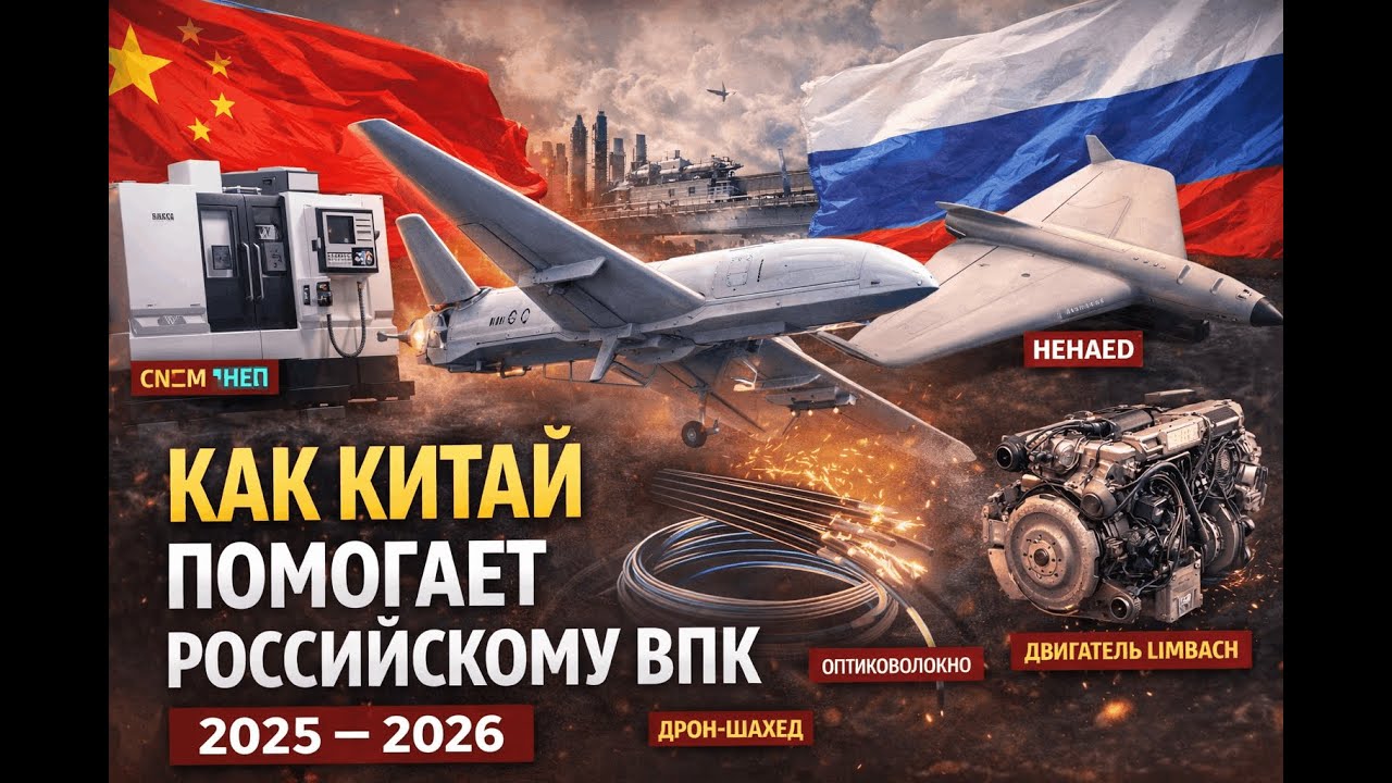 Китай вооружает Россию? Тайные поставки для «Орешника», «Гарпии» и дронов на оптоволокне