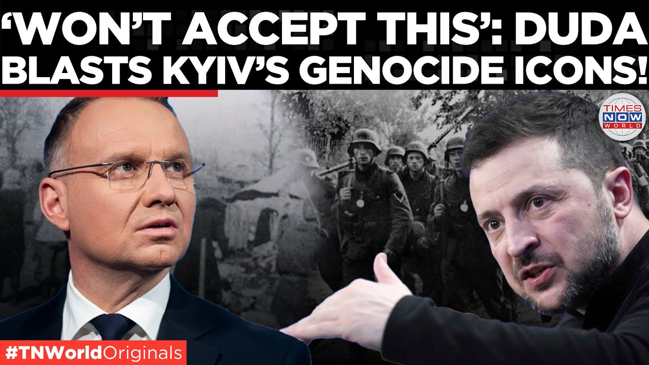 Polish President’s Outburst: Ukraine Hugs Us While Wearing the Colors of Mass Killers! | TN World