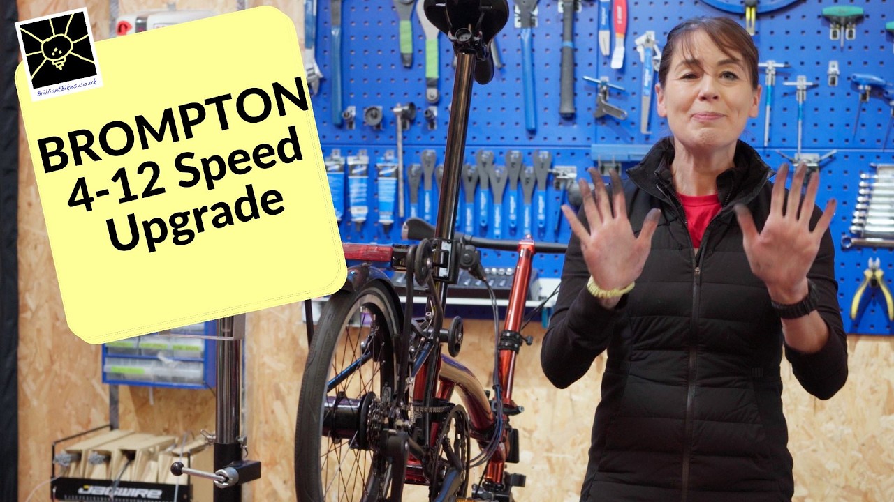 Brompton 4 to 12 speed upgrade