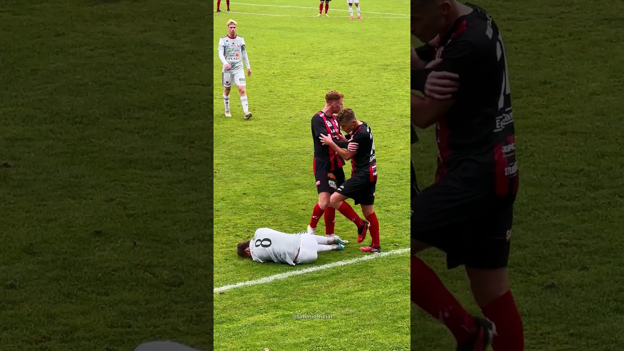 Footballers with drama as always 🎭😂 #football #soccer #drama #theatre #grassrootsfootball #shorts