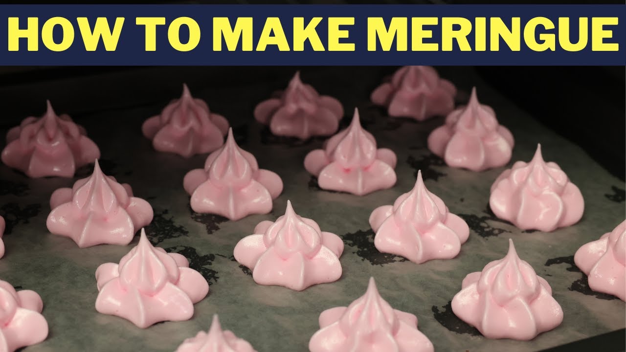 How to Make Meringue (Leftover Egg White Recipe)
