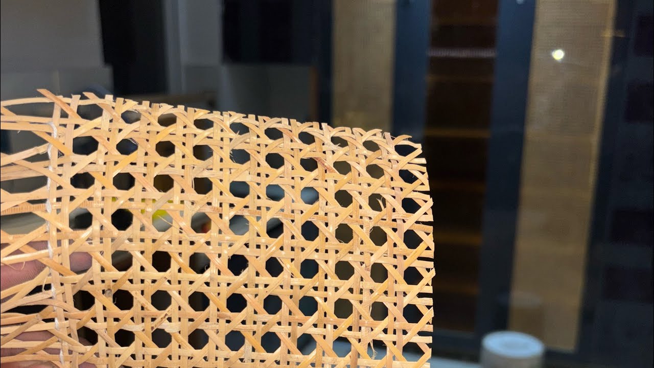 how to make  rattan glass  , Rattan Cane Webbing Roll for Laminated Glass