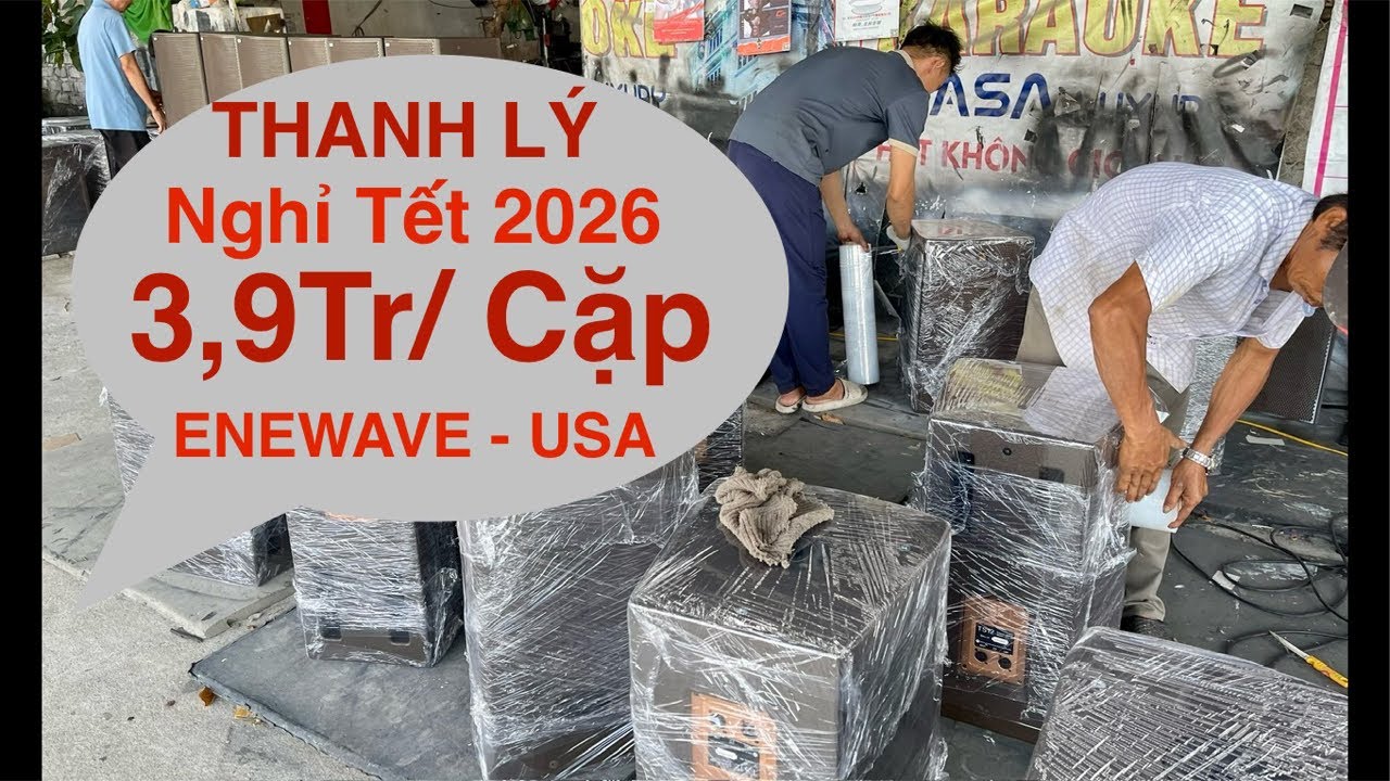 Thanh Lý Nghỉ Tết 3,9Tr/ Cặp loa ENEWAVE - USA🇺🇸. Và nhiều sản phẩm giá rẻ. AE nhanh tay!...