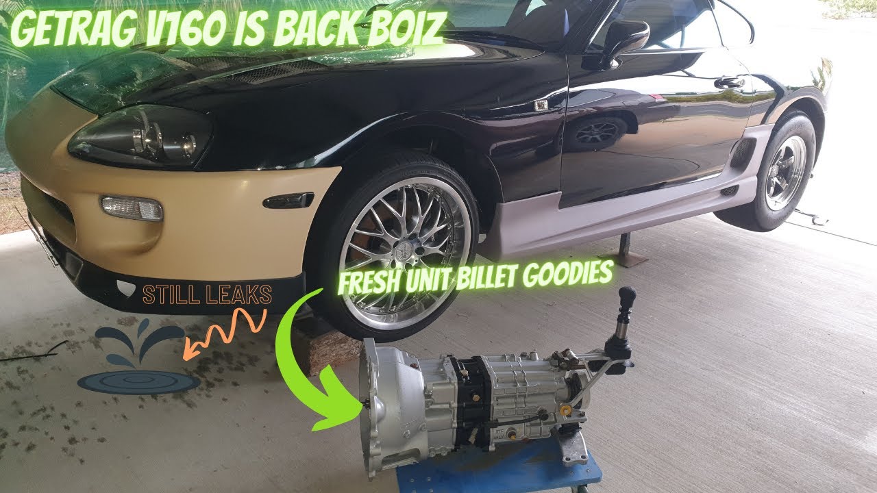 THE RETURN OF MY MIGHTY GETRAG V160 TRANSMISSION FINALY
