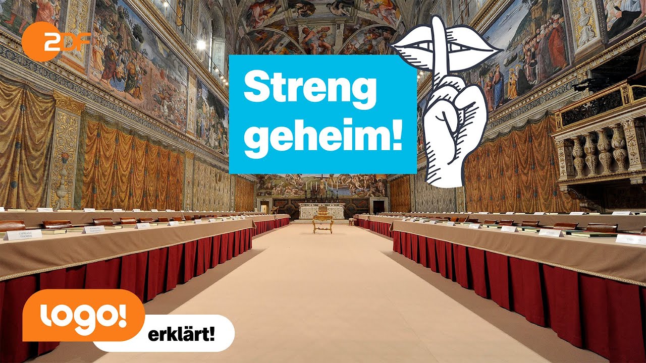 Wie der Papst gew&auml;hlt wird | logo! einfach erkl&auml;rt