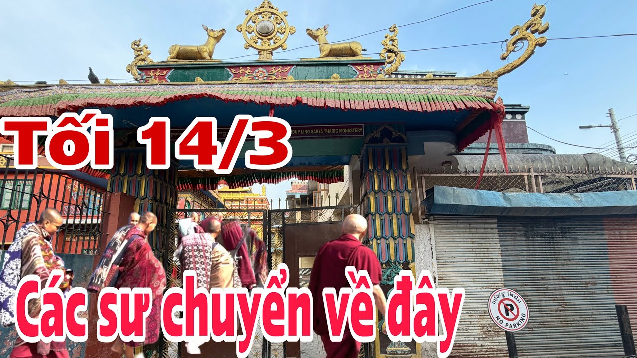 Tối 14/3/2026/các sư đã có nỏi an trú mới 