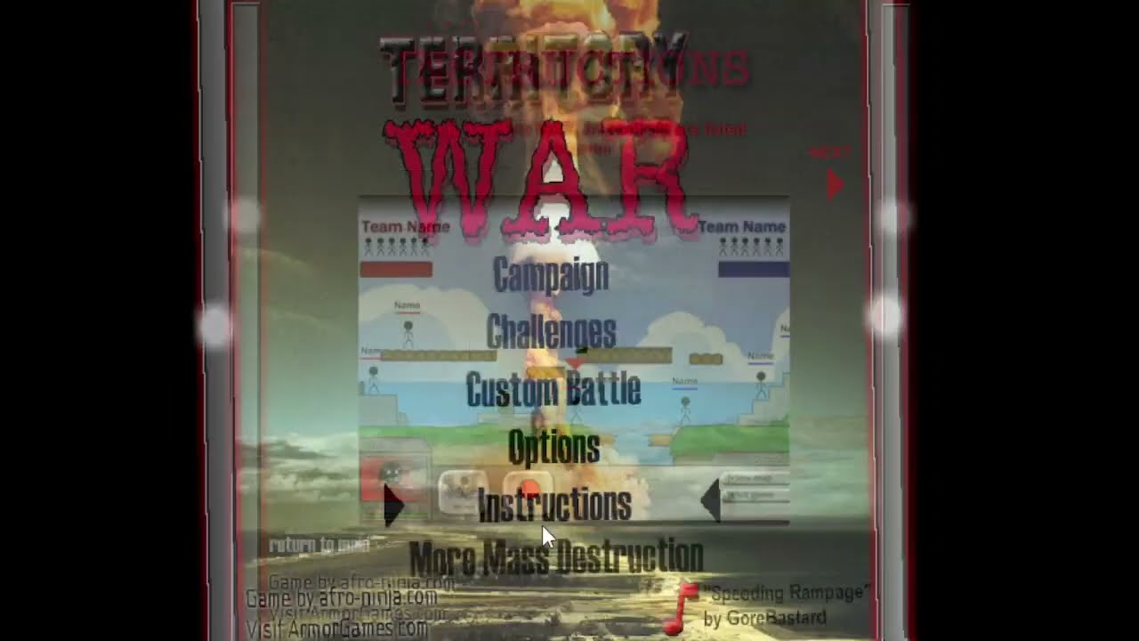 Territory War Flash Game Playthrough