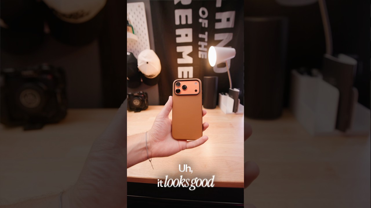 ЛУЧШИЙ КОЖАНЫЙ чехол для iPhone 17! #nomad #case #iphone17