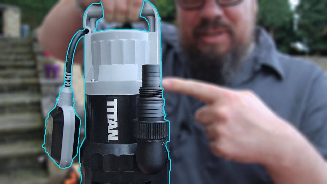 Тестирование моего дренажного насоса - Titan TTB583PMP