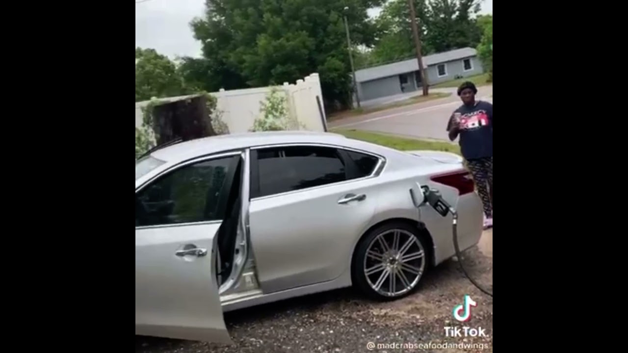 GUY DRIVES OFF WITH THE GAS PUMP STILL IN THE CAR | 😂😂😂