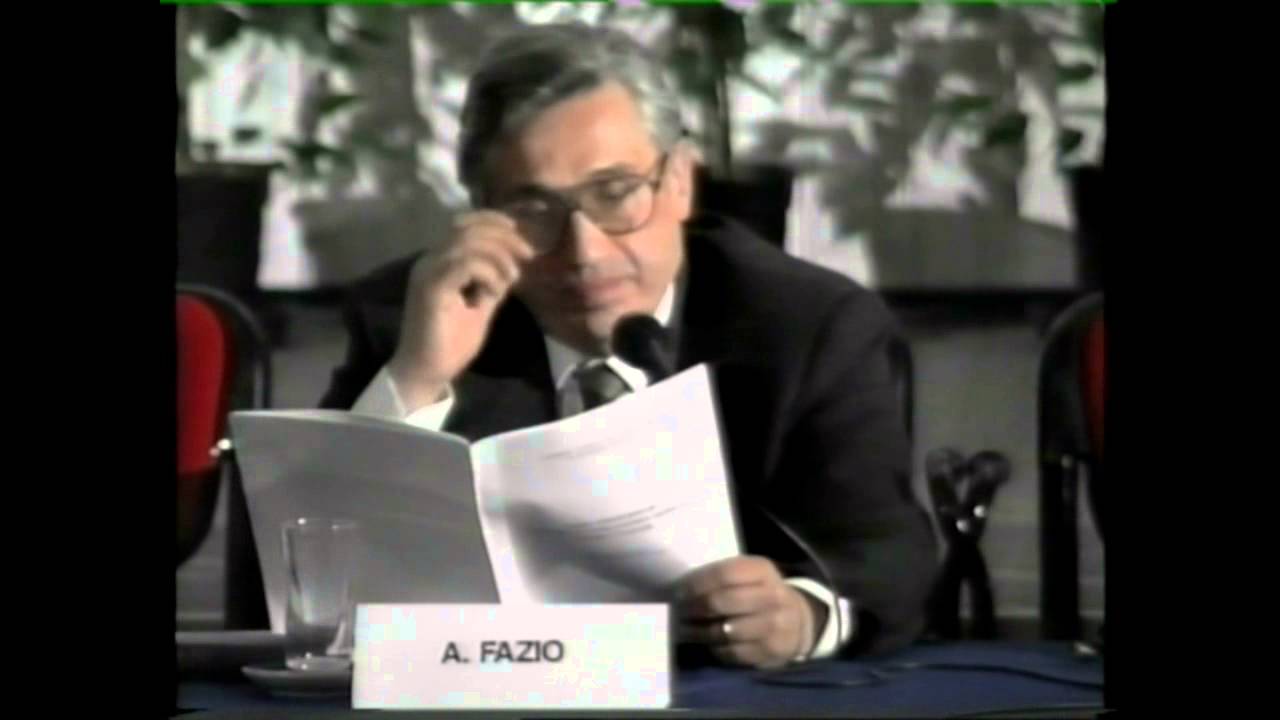 21 - Seconda Giornata Pomeriggio - dott. Antonio Fazio