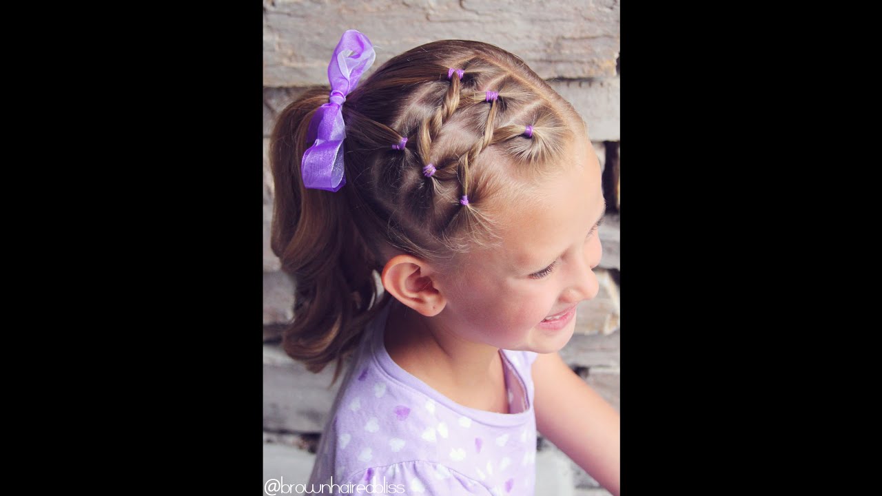 How to: Hair Knots into a Side Ponytail Tutorial | Brown Haired Bliss