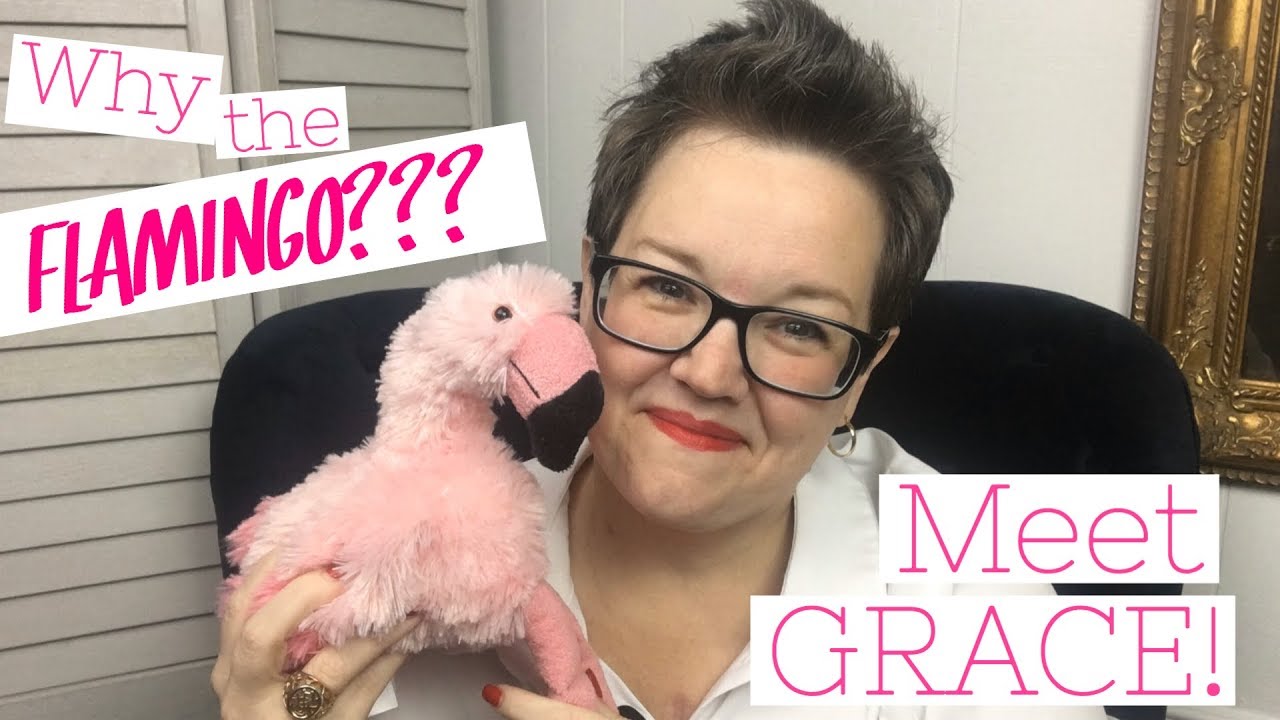 HOW Does a FLAMINGO Fit in with DEMENTIA? (Her name is GRACE, BTW!)