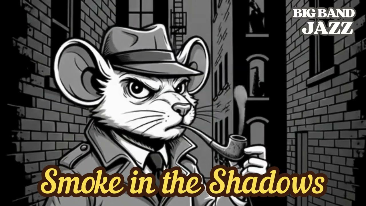【Music for work and study】Smoke in the Shadows | Big Band Jazz 30min