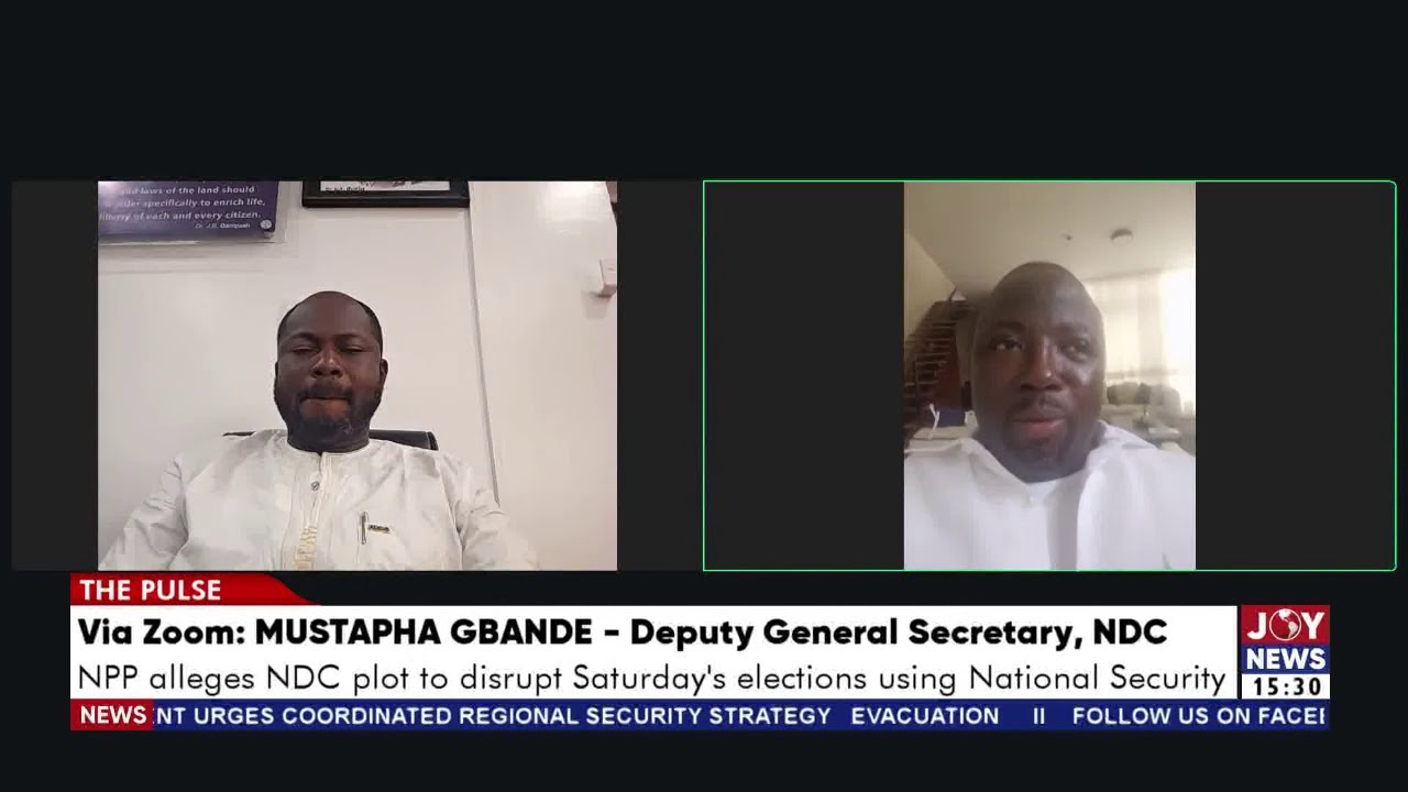 NPP Flagbearership Race: NPP alleges NDC plots to disrupt Saturday's elections using Nat'l Security