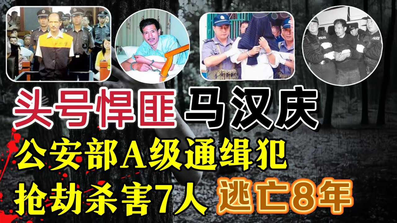 湖北头号悍匪马汉庆、杀害7人逃亡11年，落网却称对不起妻儿#案件調查 #大案紀實