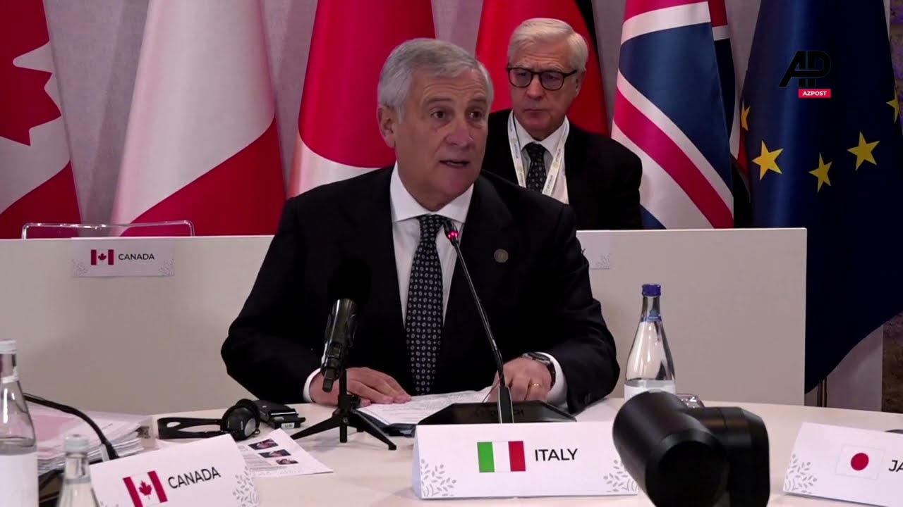 G7 Foreign Ministers' Meeting opens in Italy