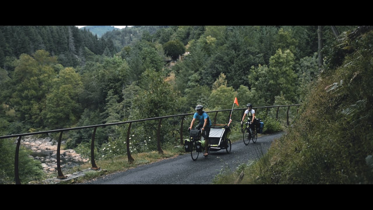 Bikepacking  Dolce Vía Ardèche Familly