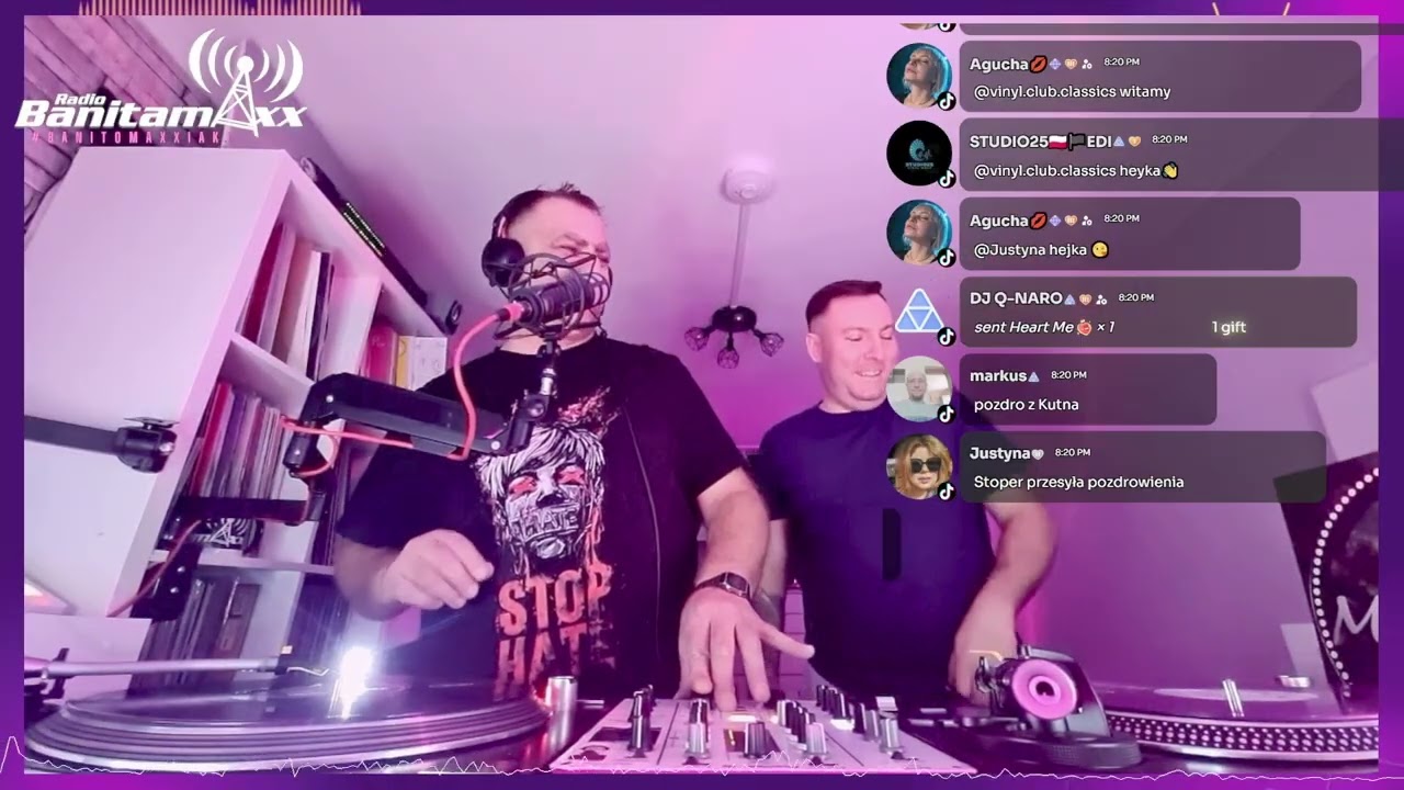 Banita & @Q-NARO Vinyl Live Mix na Tik Tok