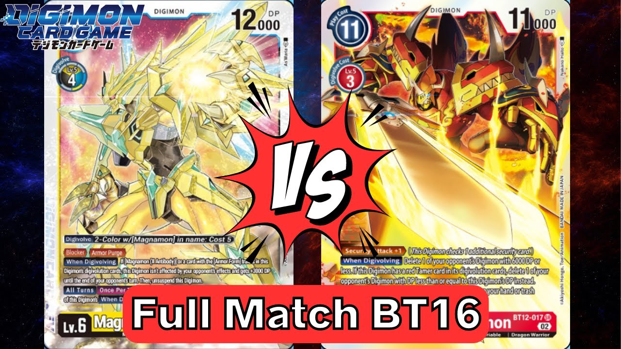 Magnamon Vs Red Hybrid
